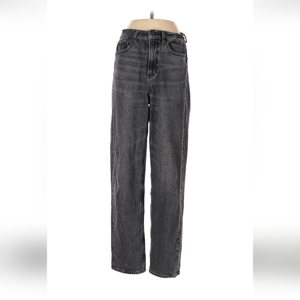American Eagle Outfitters Charcoal Straight Leg Jeans